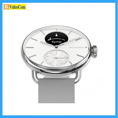 Withings ScanWatch 2 (White / 白) 38mm Hybrid Smart Watch | HWA10-MODEL2-INTER38 Withings ScanWatch 2 (White / 白) 38mm Hybrid Smart Watch | HWA10-MODEL2-INTER38
