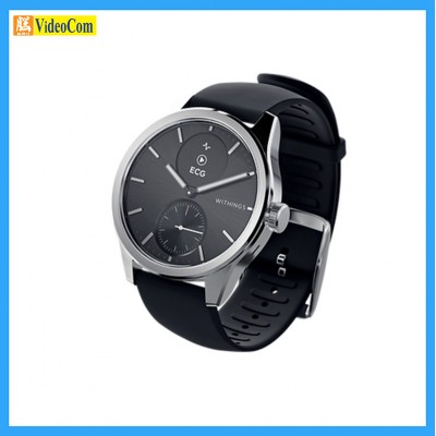 Withings ScanWatch 2 (Black / 黑色) 42mm, 混合智慧手錶 ECG, 醫療級智慧手錶 | HWA10-MODEL4-INTER42
