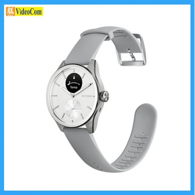 Withings ScanWatch 2 (White / 白) 42mm, 混合智慧手錶 ECG, 醫療級智慧手錶 | HWA10-MODEL5-INTER42