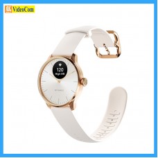 Withings ScanWatch Light (RoseGold White / 玫瑰金白) 37mm All-weather health monitoring , sleep, cycle detection｜ HWA11-MODEL1-INTER