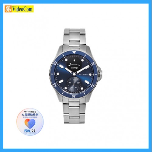 Withings ScanWatch Nova (Blue / 藍色) 42mm 潛水錶 | HWA10D-BU Withings ScanWatch Nova (Blue / 藍色) 42mm 潛水錶 | HWA10D-BU
