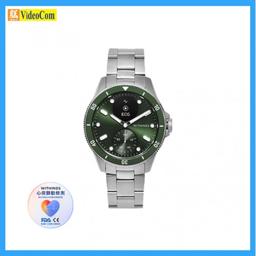 Withings ScanWatch Nova (Green / 綠色) 42mm 潛水錶 | HWA10D-GN Withings ScanWatch Nova (Green / 綠色) 42mm 潛水錶 | HWA10D-GN