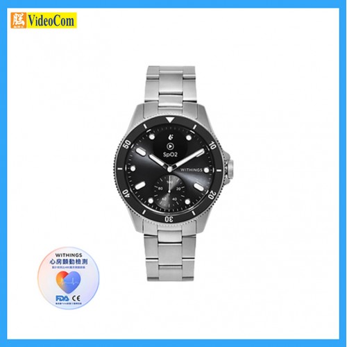 Withings ScanWatch Nova (Black / 黑色) 42mm 潛水錶 | HWA10D-BK Withings ScanWatch Nova (Black / 黑色) 42mm 潛水錶 | HWA10D-BK