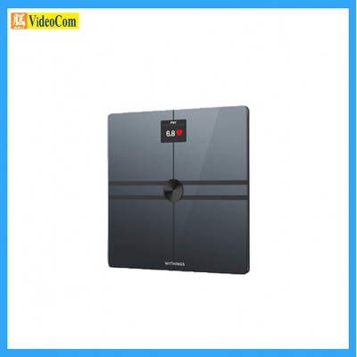 Withings Body Comp (Black / 黑色) Wi-Fi 智能體脂磅 | 體組成分析、內臟脂肪、血管年齡及神經健康評估 | WBS12C-BK-ROW
