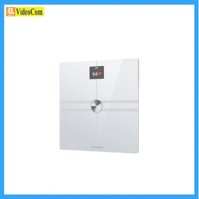 Withings Body Comp (White / 白) Wi-Fi 智能體脂磅 | 體組成分析、內臟脂肪、血管年齡及神經健康評估 | WBS12C-WH-ROW