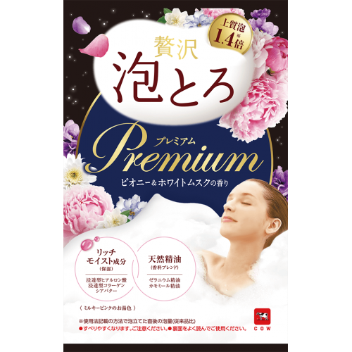 牛乳石鹼 (COW) AWATORO PREM BATH ADDITIVE(PEONY & W MUSK) AWATORO (牡丹白麝香) 極緻豐盈泡泡浴鹽 40g 牛乳石鹼 (COW) AWATORO PREM BATH ADDITIVE(PEONY & W MUSK) AWATORO (牡丹白麝香) 極緻豐盈泡泡浴鹽 40g