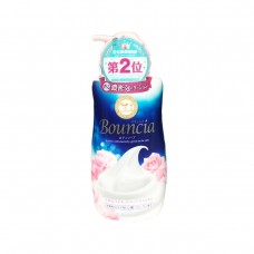 牛乳石鹼 (COW) 無添加 牛乳泡泡保濕沐浴露 愉悅花香味 550ml